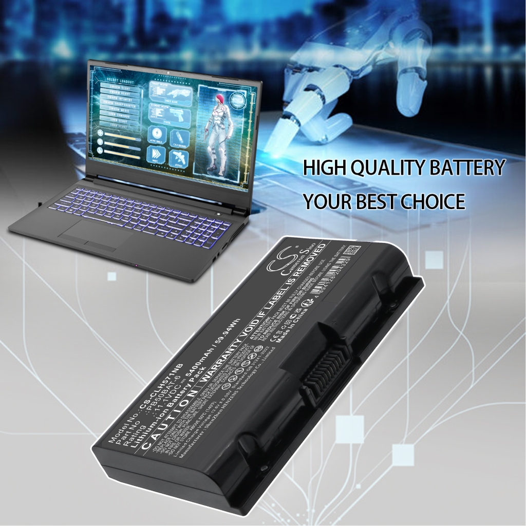 Notebook battery Cjscope CS-CLH571NB