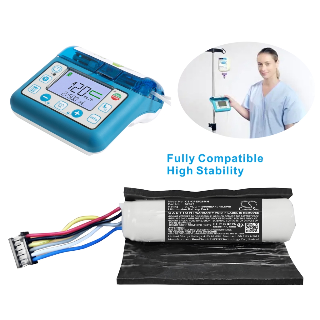 Medische Batterij Compat ella CS-CPE528MH