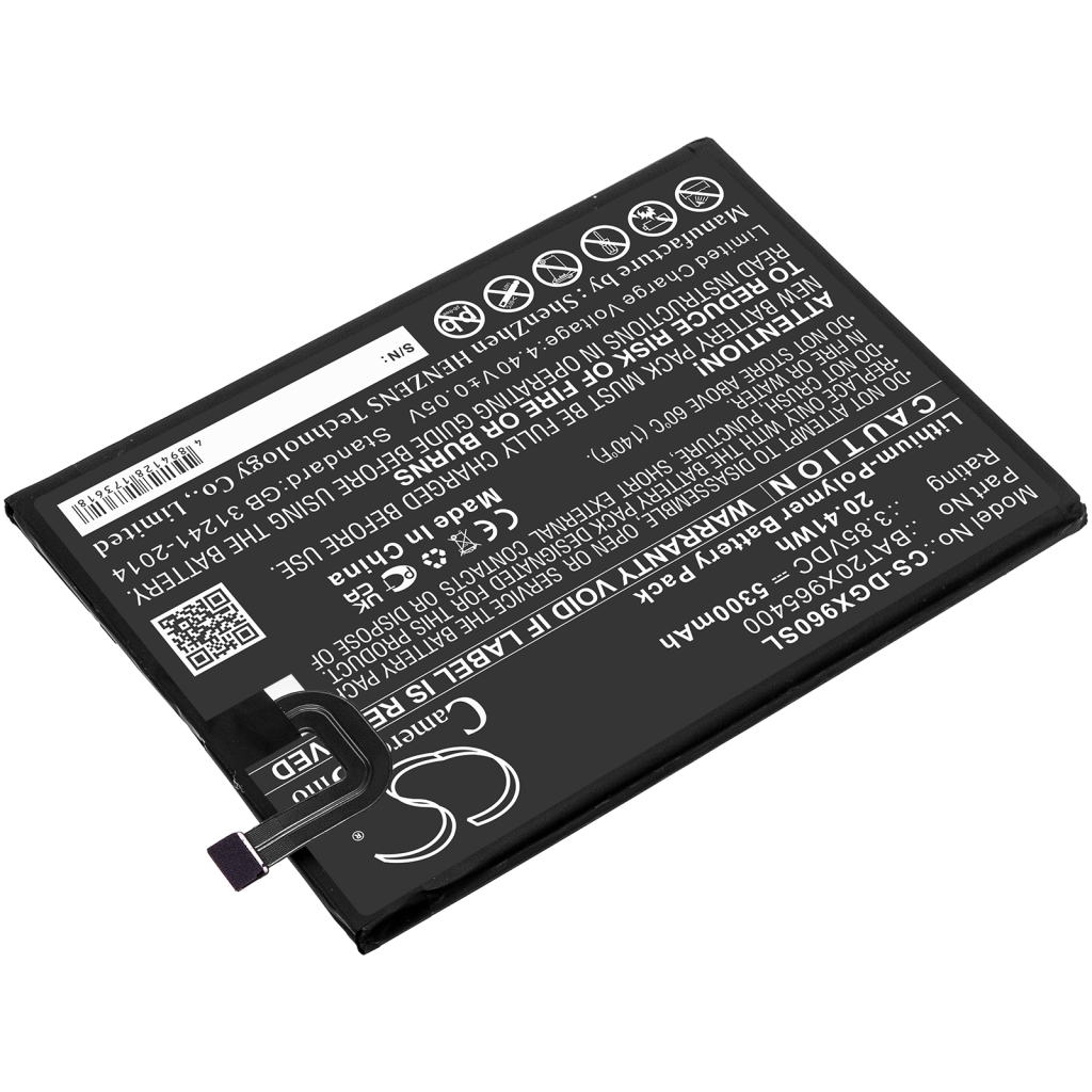 Batterij voor mobiele telefoon Doogee CS-DGX960SL