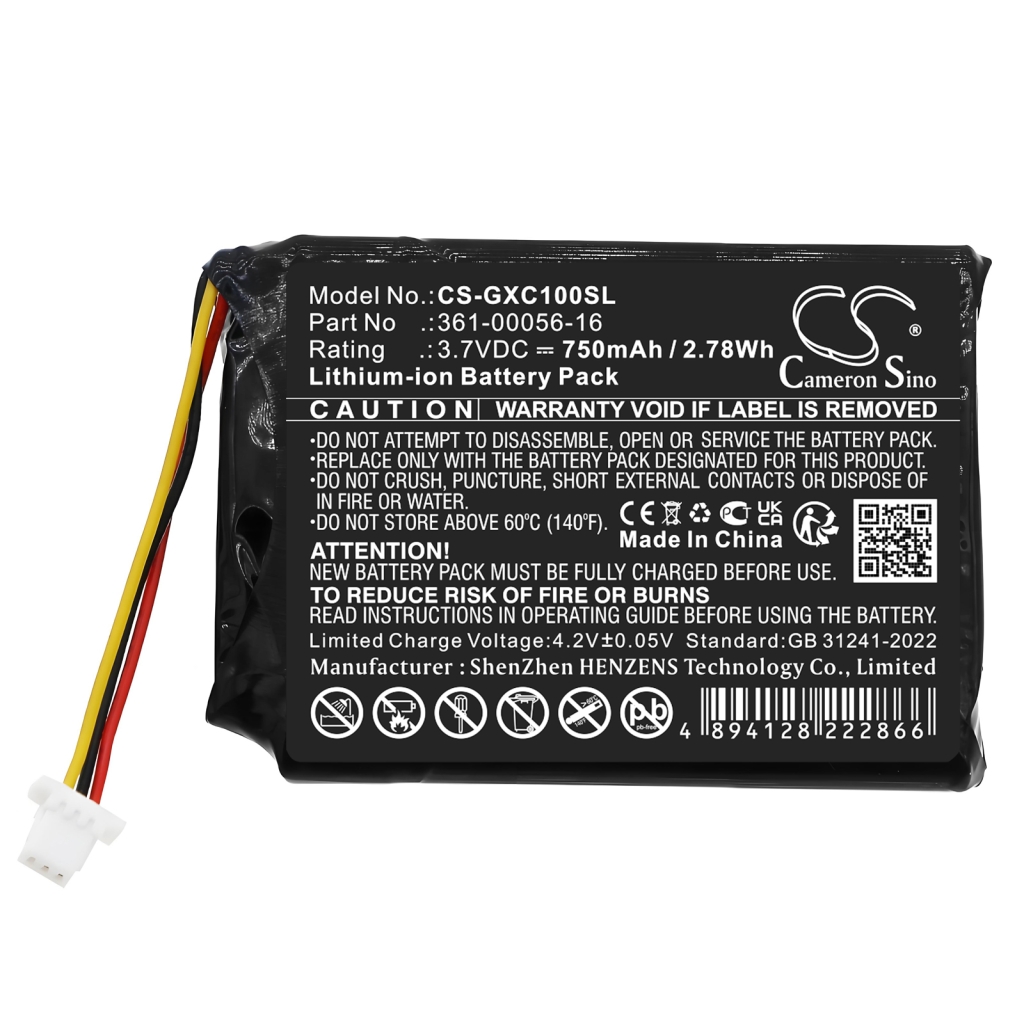 Batterij voor elektrisch gereedschap Garmin CS-GXC100SL