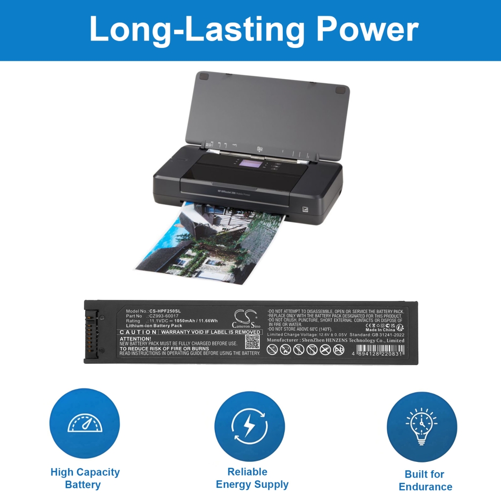 HP OfficeJet  252C Mobile Printer
