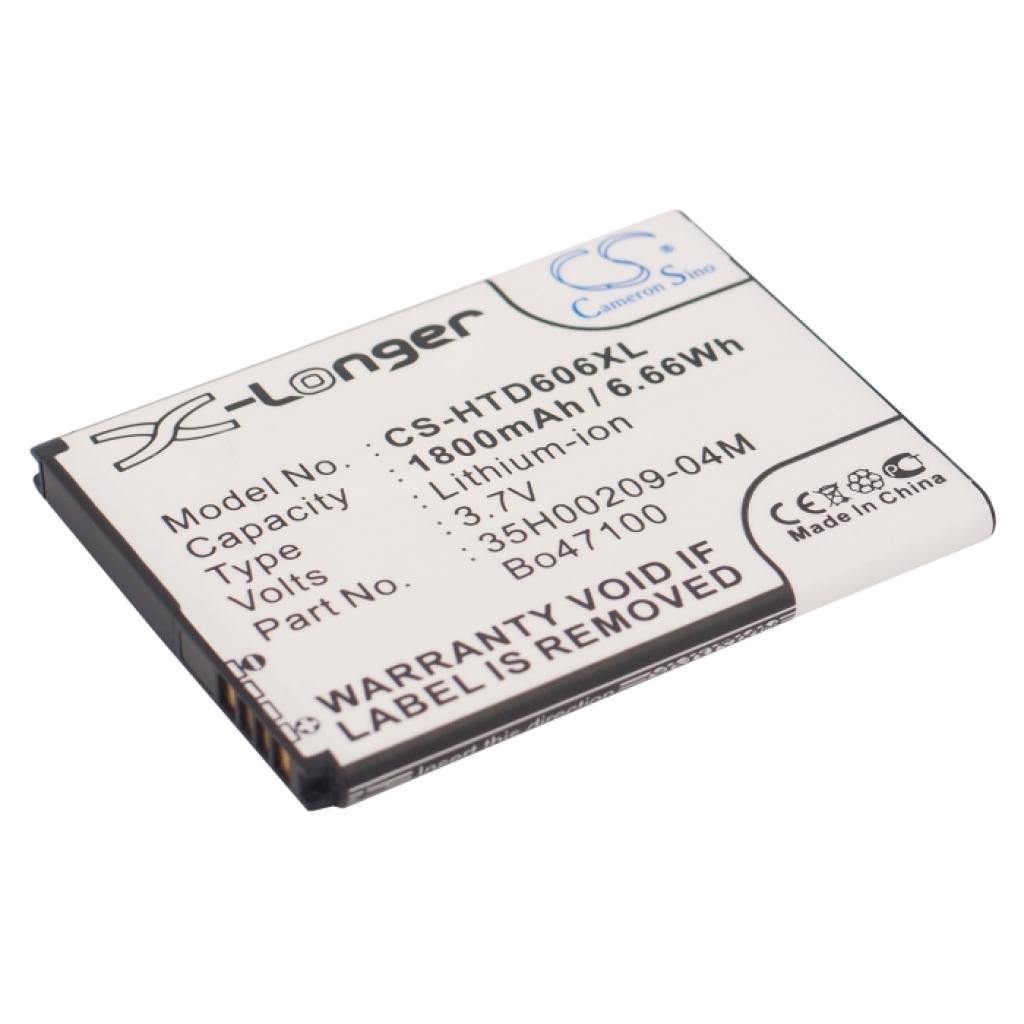 Batterij voor mobiele telefoon HTC CS-HTD606XL