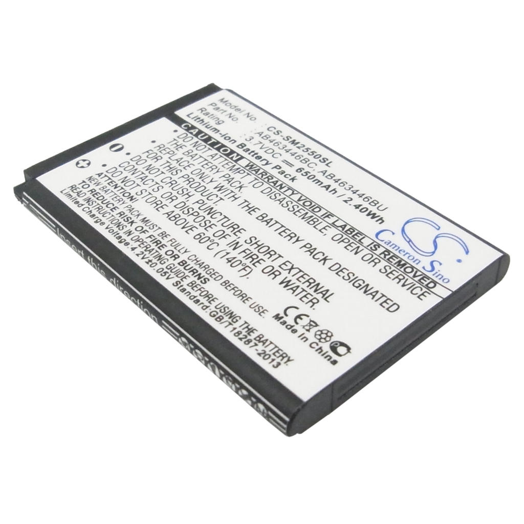 Batterij voor mobiele telefoon Samsung CS-SM2550SL