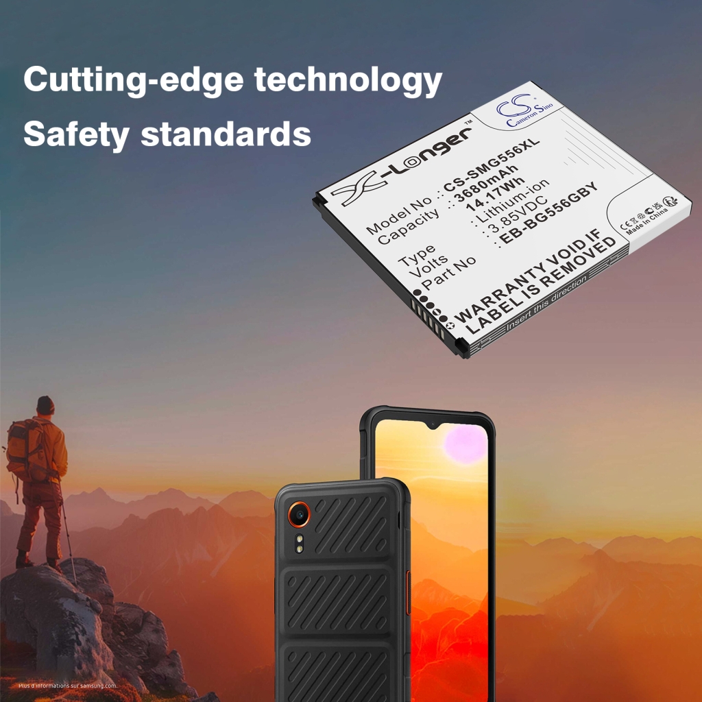 Batterij voor mobiele telefoon Samsung CS-SMG556XL
