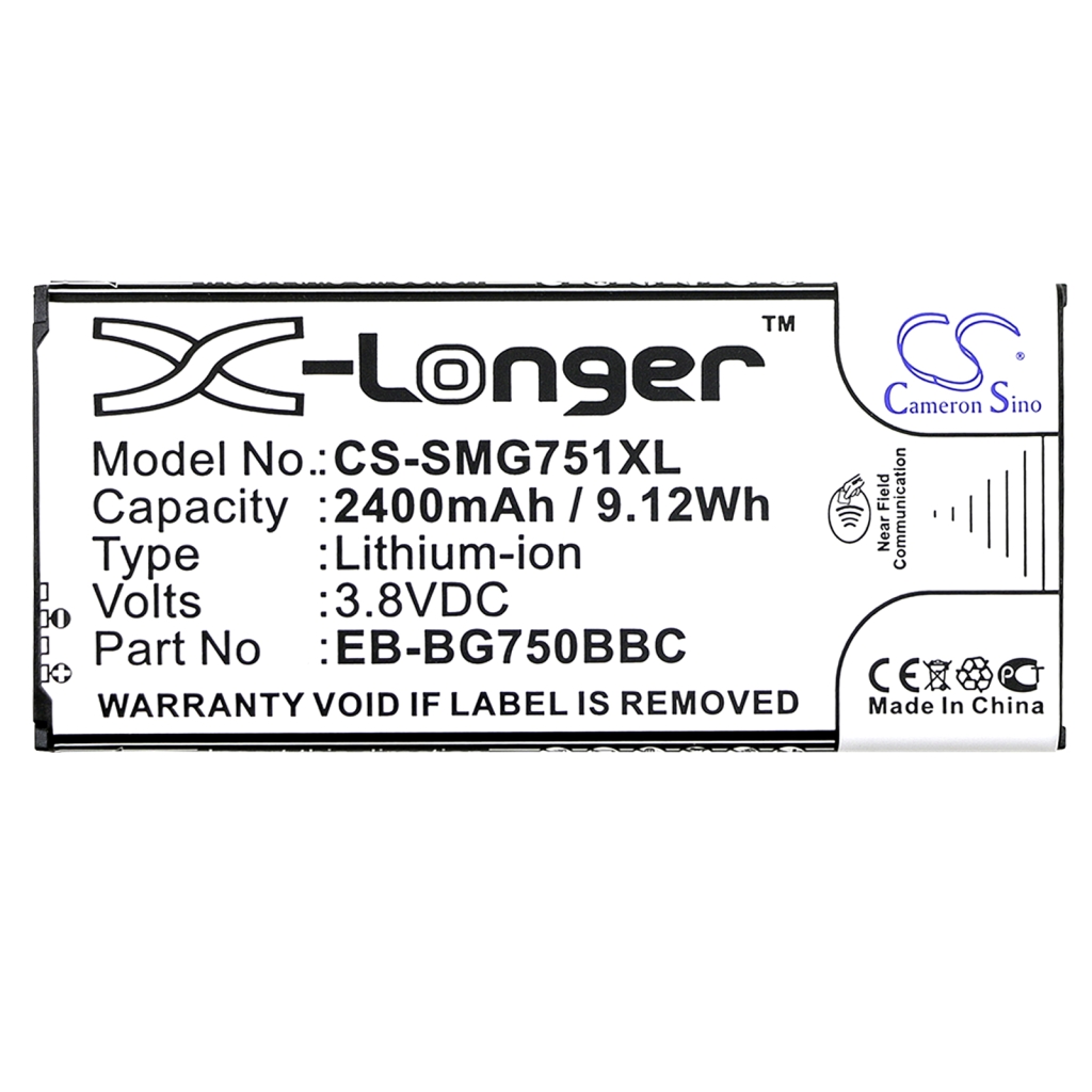 Batterij voor mobiele telefoon Samsung CS-SMG751XL