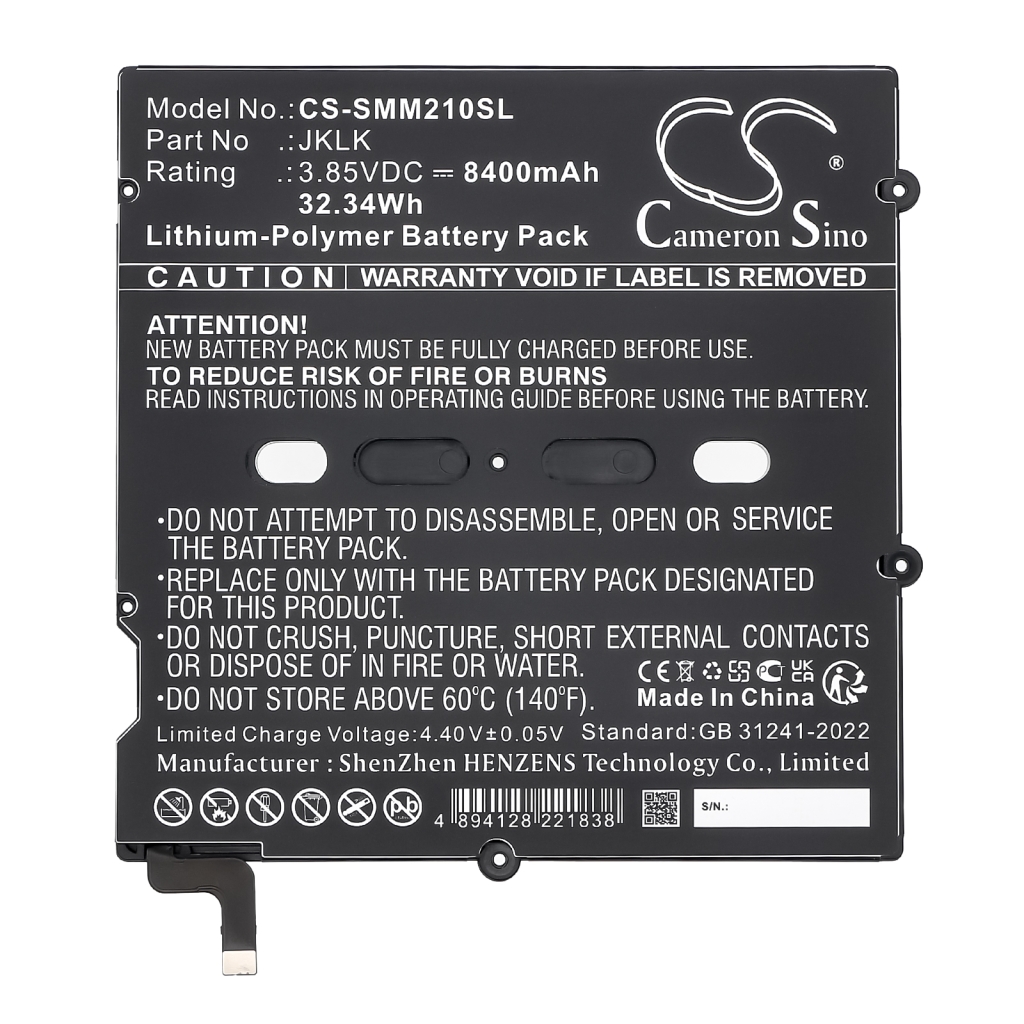 Tablet batterijen Sunmi CS-SMM210SL