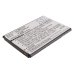 Batterij voor mobiele telefoon Samsung Galaxy Note II LTE 64GB