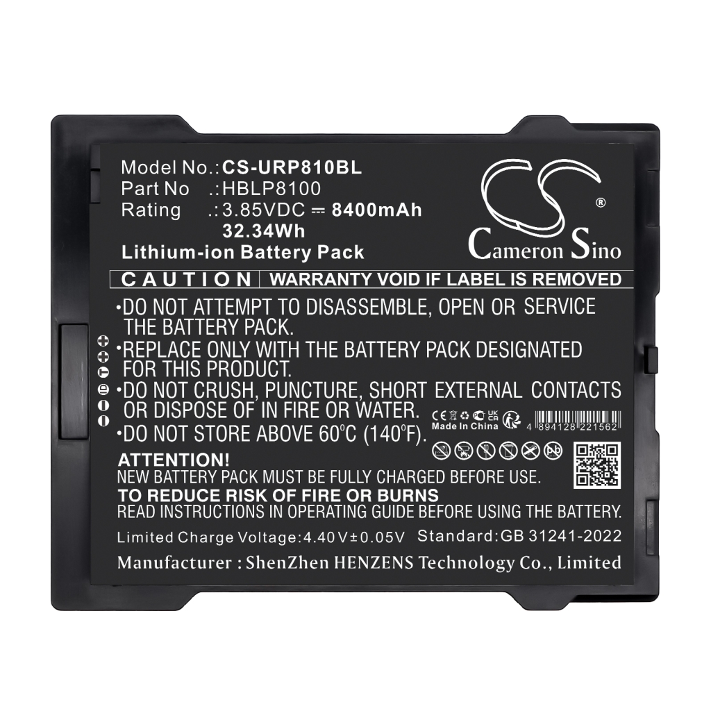 Batterij Vervangt HBLP8100