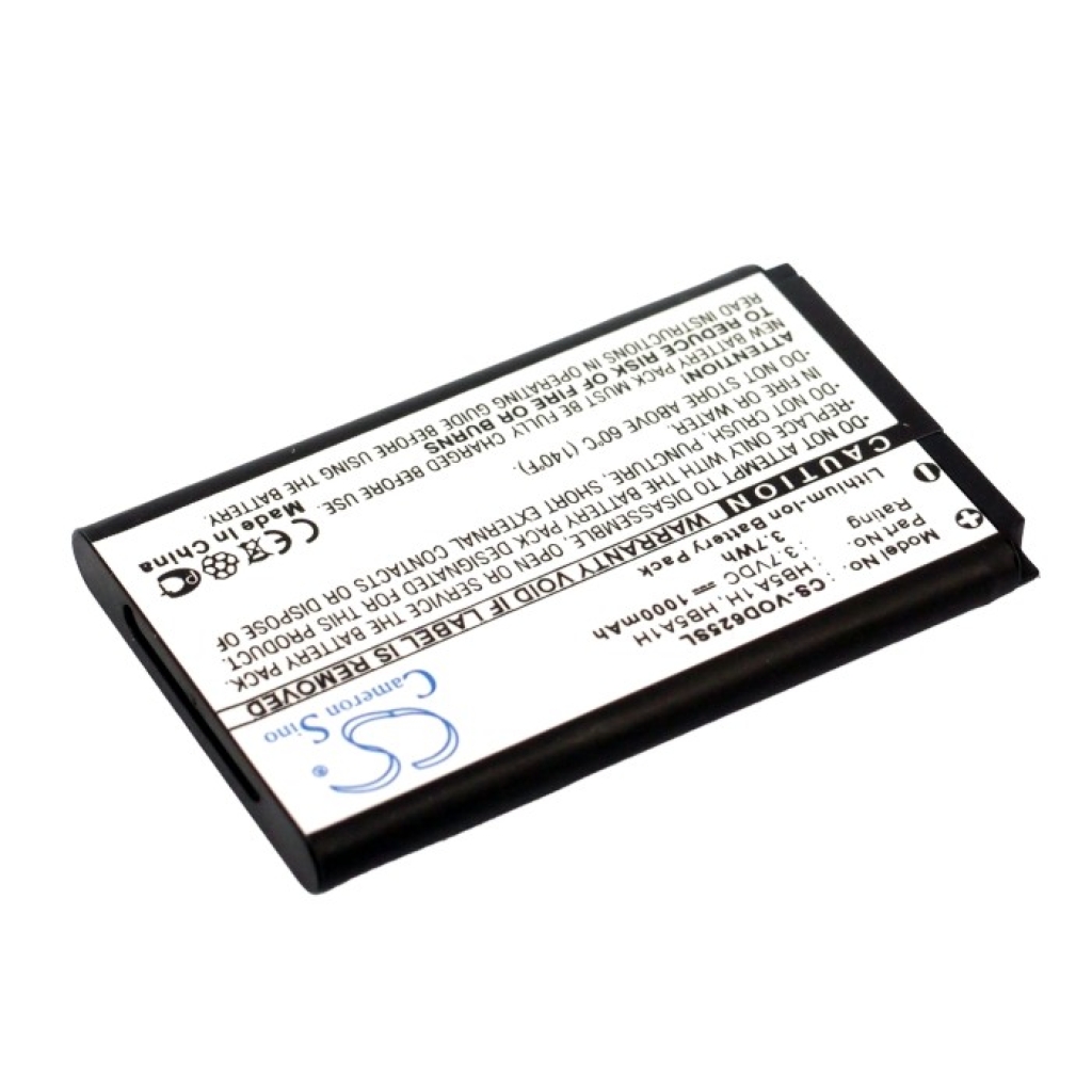 Batterij voor mobiele telefoon Vodafone CS-VOD625SL
