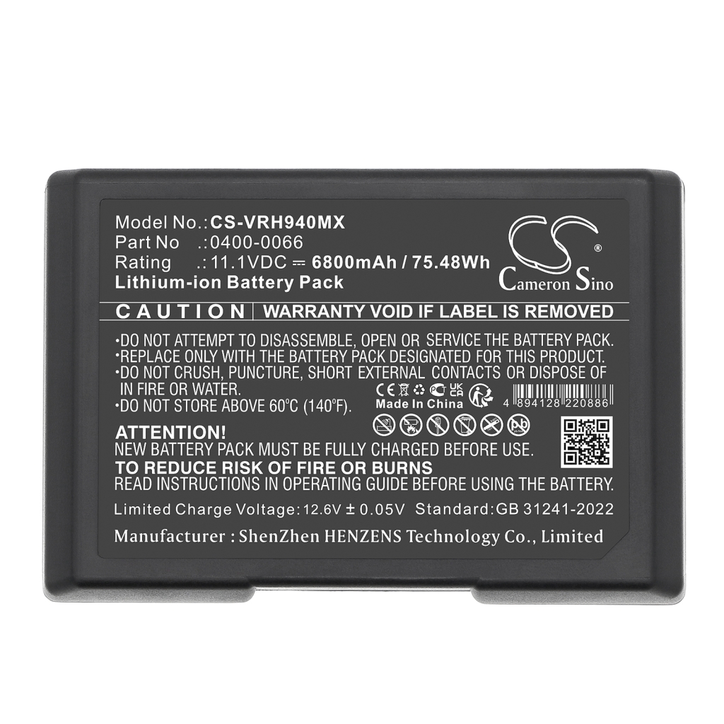 Medische Batterij Verathon CS-VRH940MX
