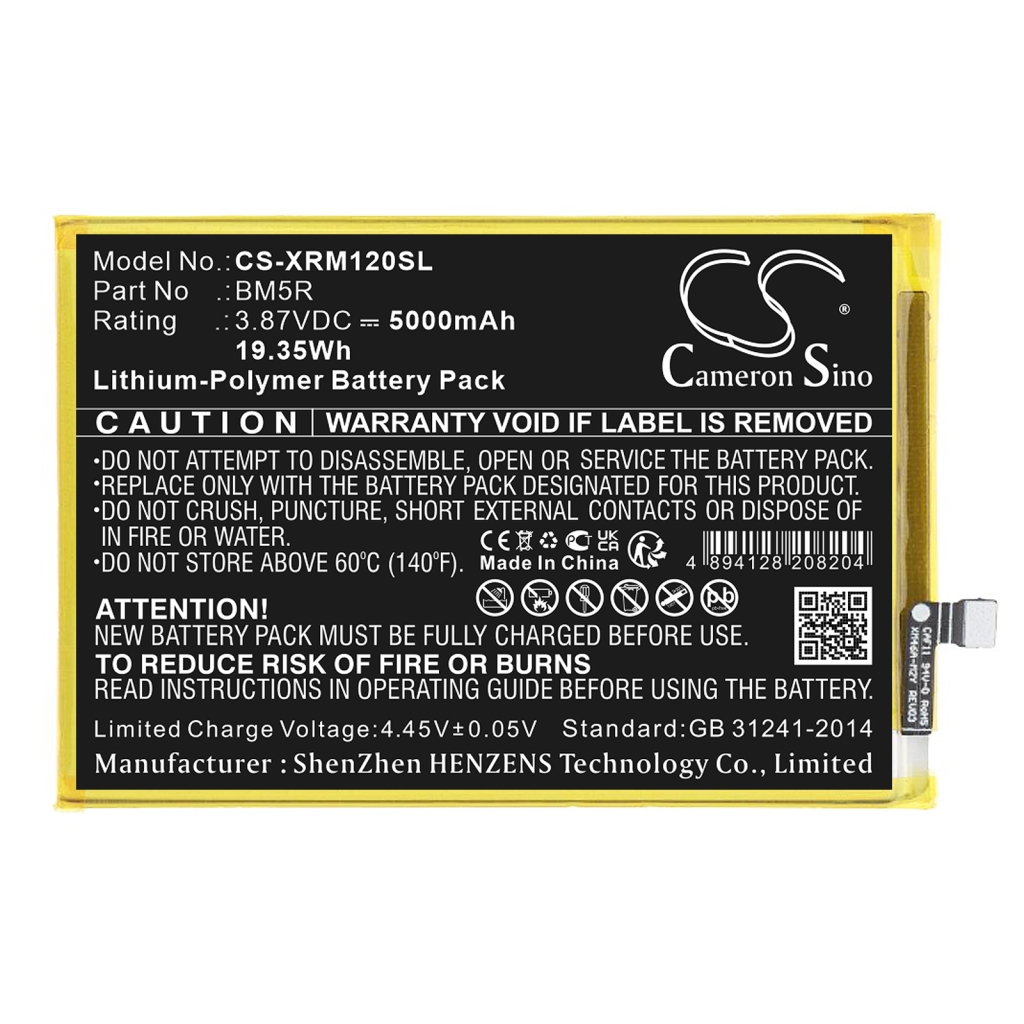Batterij voor mobiele telefoon Redmi CS-XRM120SL