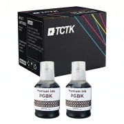 TCTK Inktcartridges GI-41BK Pigment 2-pack Zwart compatibel met Canon PIXMA G1420 G1430 G2420 G2460 G2470 G3420 G3460 G3470 G3471 G3472 G4470