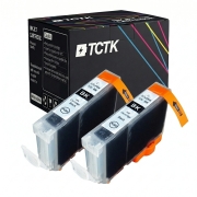 TCTK Inktcartridges 3eBK 2-pack Zwart compatibel met Canon BJC 3000 6000 6100 6200, voor BJC 6200 S, voor BJC 6500, voor MultiPASS C 100, voor MultiPASS MP 700, voor MultiPASS MP 700 Photo