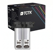 TCTK Inktcartridges T9451 2-pack Zwart compatibel met Epson WorkForce Pro WF-C 5210 DW, voor WorkForce Pro WF-C 5215 DW, voor WorkForce Pro WF-C 5290 DW, vervangt C13T945140