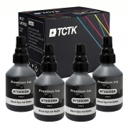 TCTK Cartouches d'encre BT6000BK lot de 4 Noir compatible avec Brother DCP-T300 DCP-T500W DCP-T700W MFC-T800W