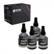 TCTK Cartouches d'encre BT6000BK lot de 4 Noir compatible avec Brother DCP-T300 DCP-T500W DCP-T700W MFC-T800W