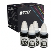 TCTK Inktcartridges GI-490BK 4-pack Zwart compatibel met Canon PIXMA G1400 G1410 G1411 G2400 G2410 G2411 G3400 G3410 G3411 G4400 G4410 G4411