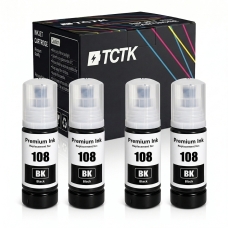 Compatibele vervanging voor EPSON E-108BK