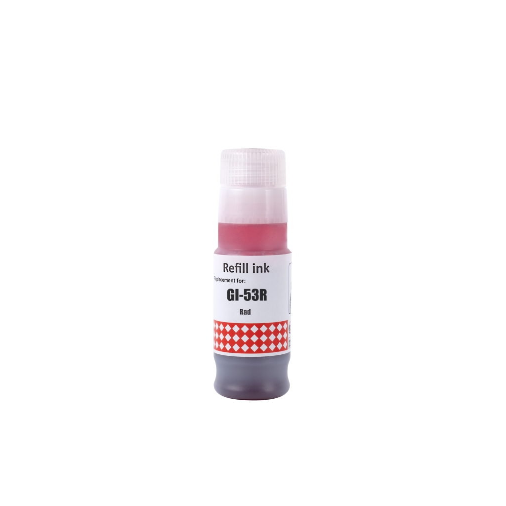 Compatible with Canon GI-53R / 70ml Ink Red (Printing ink - Dye)