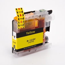 Remplacement compatible pour Brother LC123Y