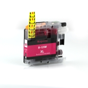 Compatibel met Brother LC125M / 15ml Inkt Magenta (Inktcartridges)