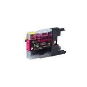 Compatibel met Brother LC17 / 19ml Inkt Magenta (Inktcartridges)