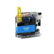 Compatibel met Brother LC223C / 10ml Inkt Cyaan (Inktcartridges)