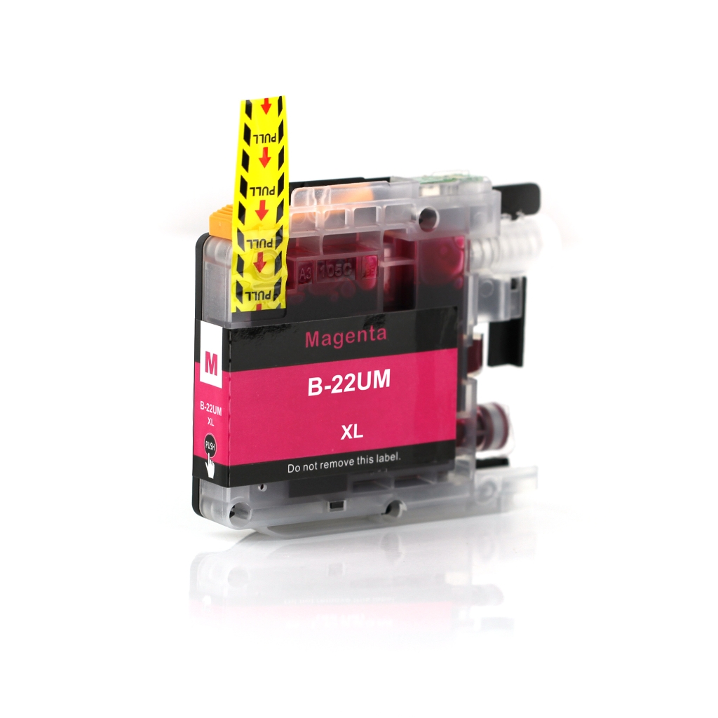 Compatibel met Brother B-LC22UXLM / 15ml Inkt Magenta (Inktcartridges)