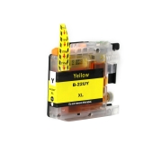 Compatibel met Brother LC22UXLY / 15ml Inkt Geel (Inktcartridges)