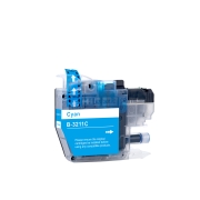 Compatibele vervanging voor Compatibel met Brother LC3211C / 5.5ml Inkt Cyaan (Inktcartridges)