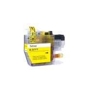 Compatibele vervanging voor Compatibel met Brother LC3211Y / 5.5ml Inkt Geel (Inktcartridges)