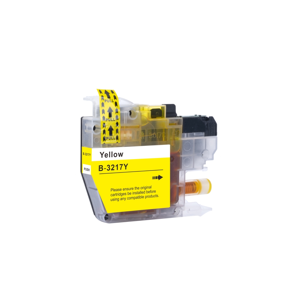 Compatible with Brother LC-3217 / 12ml Ink Yellow (Ink cartridges - Dye)