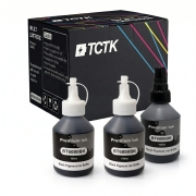 TCTK Inktcartridges 100mlBT6000BK BT6000BK 2-pack Zwart Cyaan compatibel met Brother DCP-T300 DCP-T500W DCP-T700W MFC-T800W