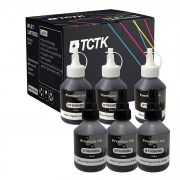 TCTK Inktcartridges 100mlBT6000BK BT6000BK 6-pack 3x Zwart 3x Cyaan compatibel met Brother DCP-T300 DCP-T500W DCP-T700W MFC-T800W
