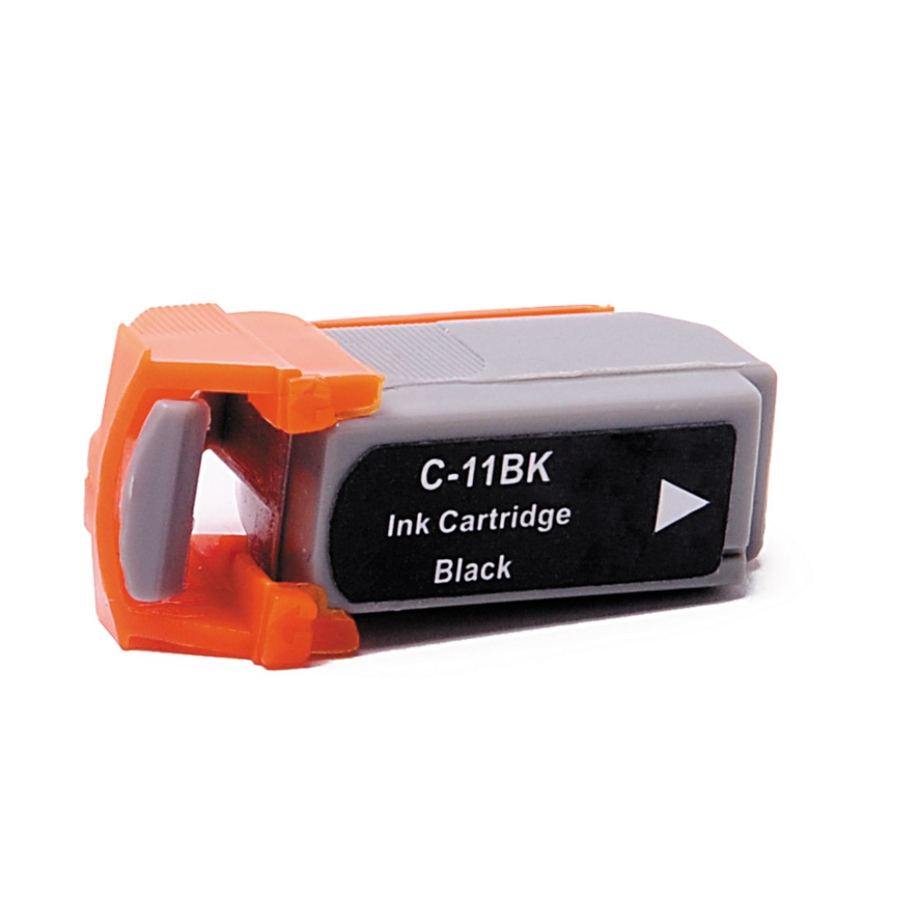 Compatible with Canon BCI-11 / 3ml Ink Black (Ink cartridges - Dye)