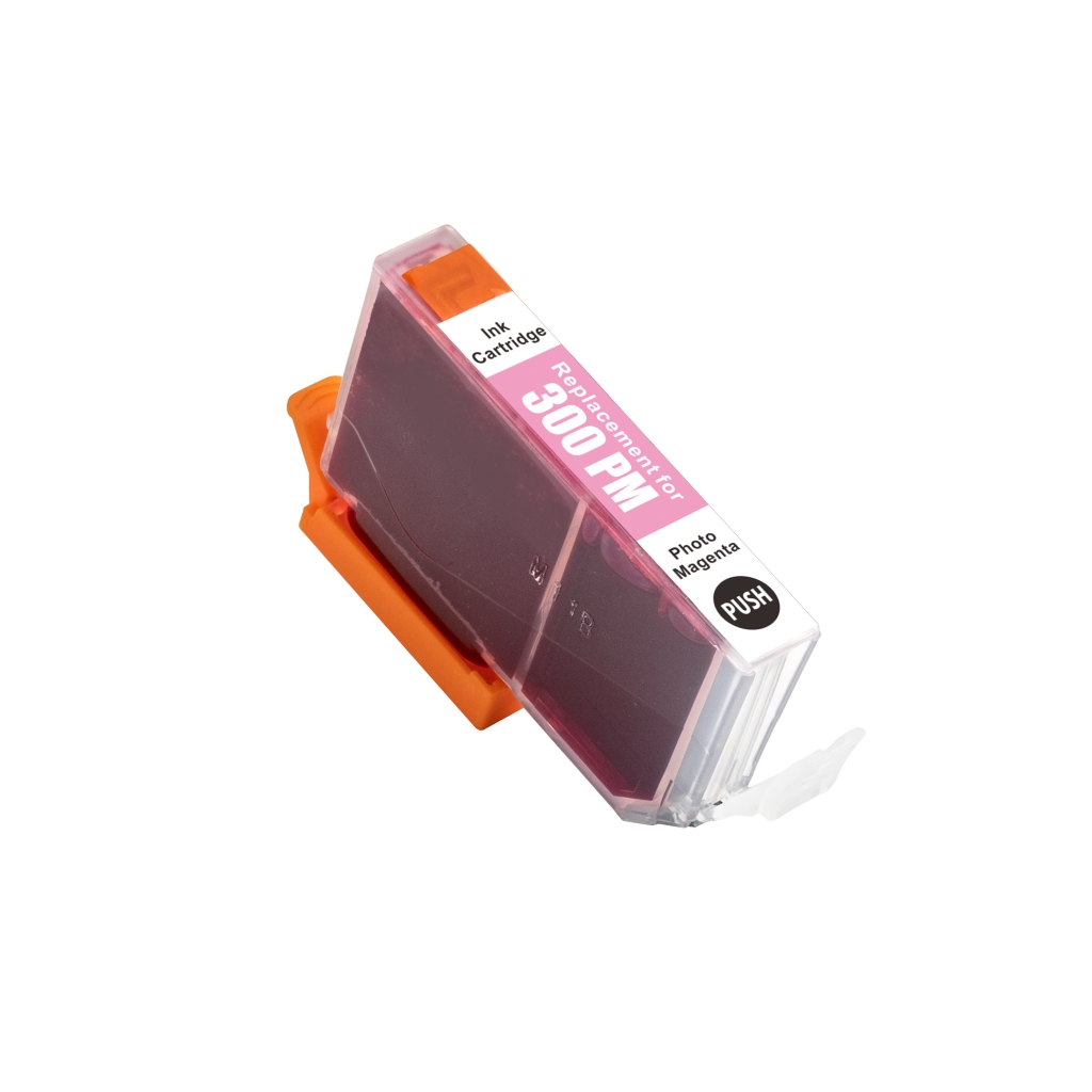 Compatible with Canon PFI-300PM / 14.5ml Ink Photo magenta (Ink cartridges - Pigment)