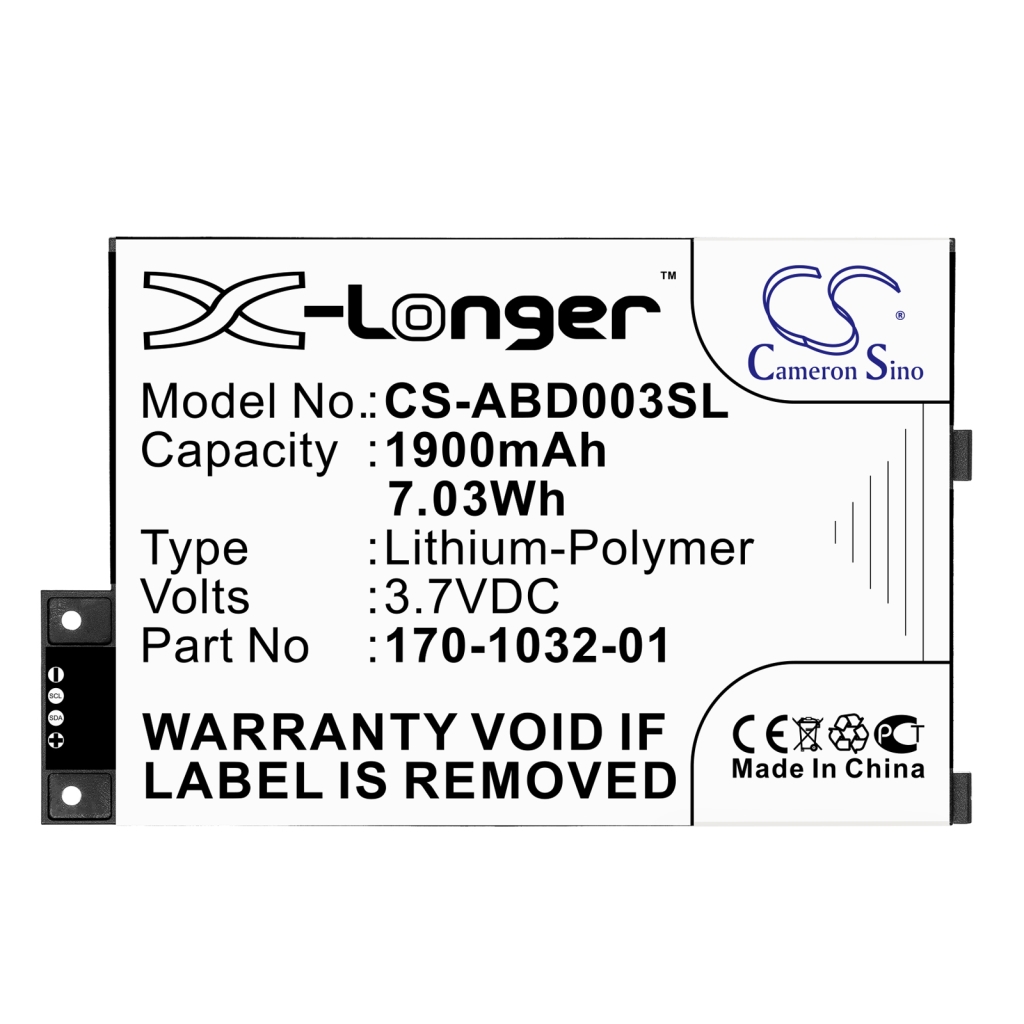 Ebook, eReader Batterij Amazon CS-ABD003SL