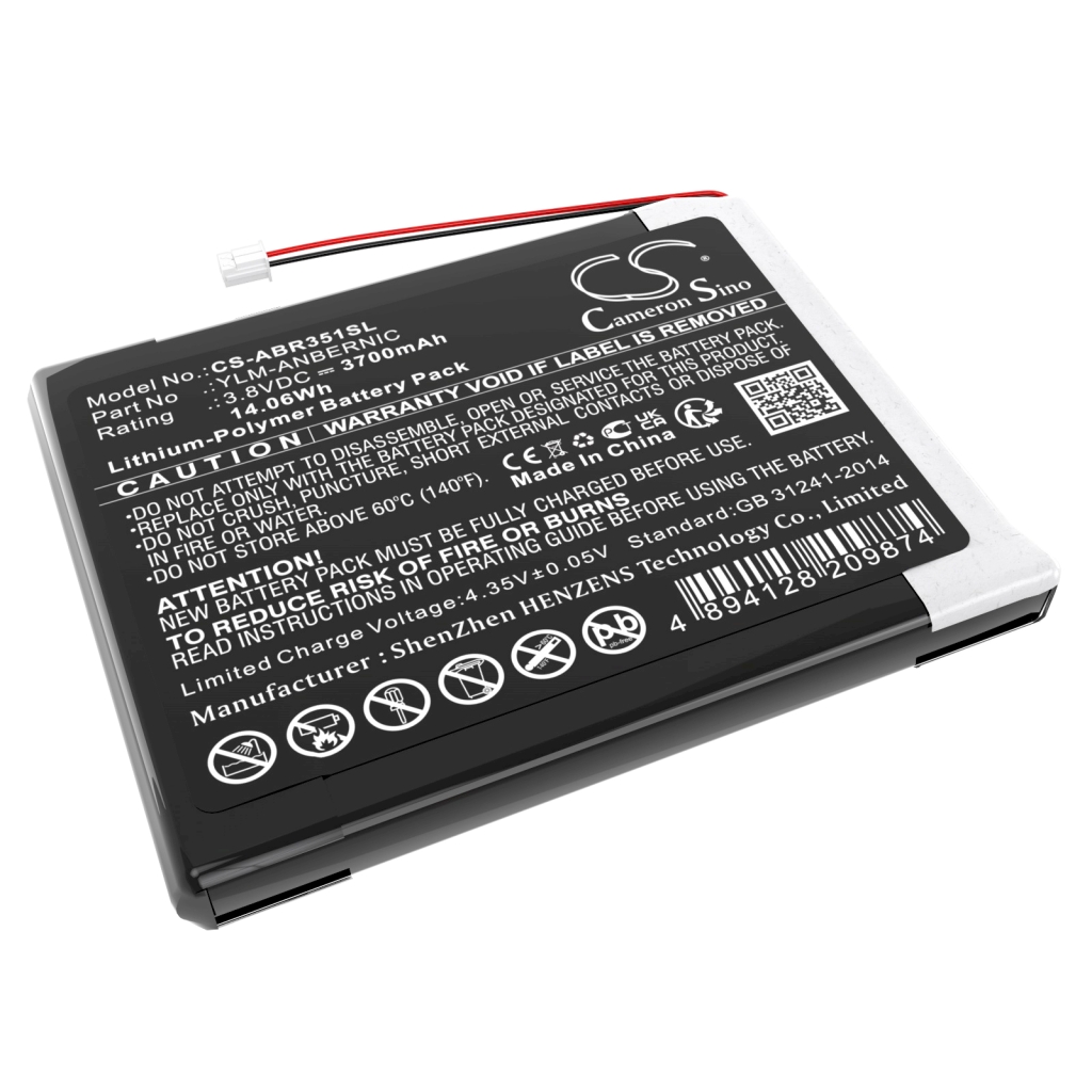 Jeu, PSP, NDS Batterie Anbernic CS-ABR351SL