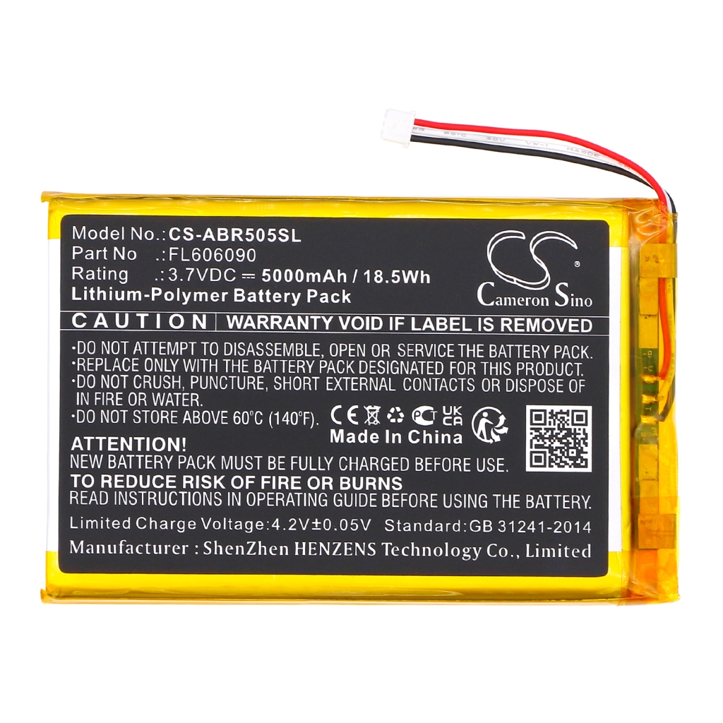 Batterij Vervangt FL606090