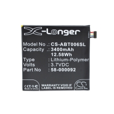 Remplacement de batterie compatible pour Amazon 26S1006,26S1006-S(1ICP4/84/82),58-000092