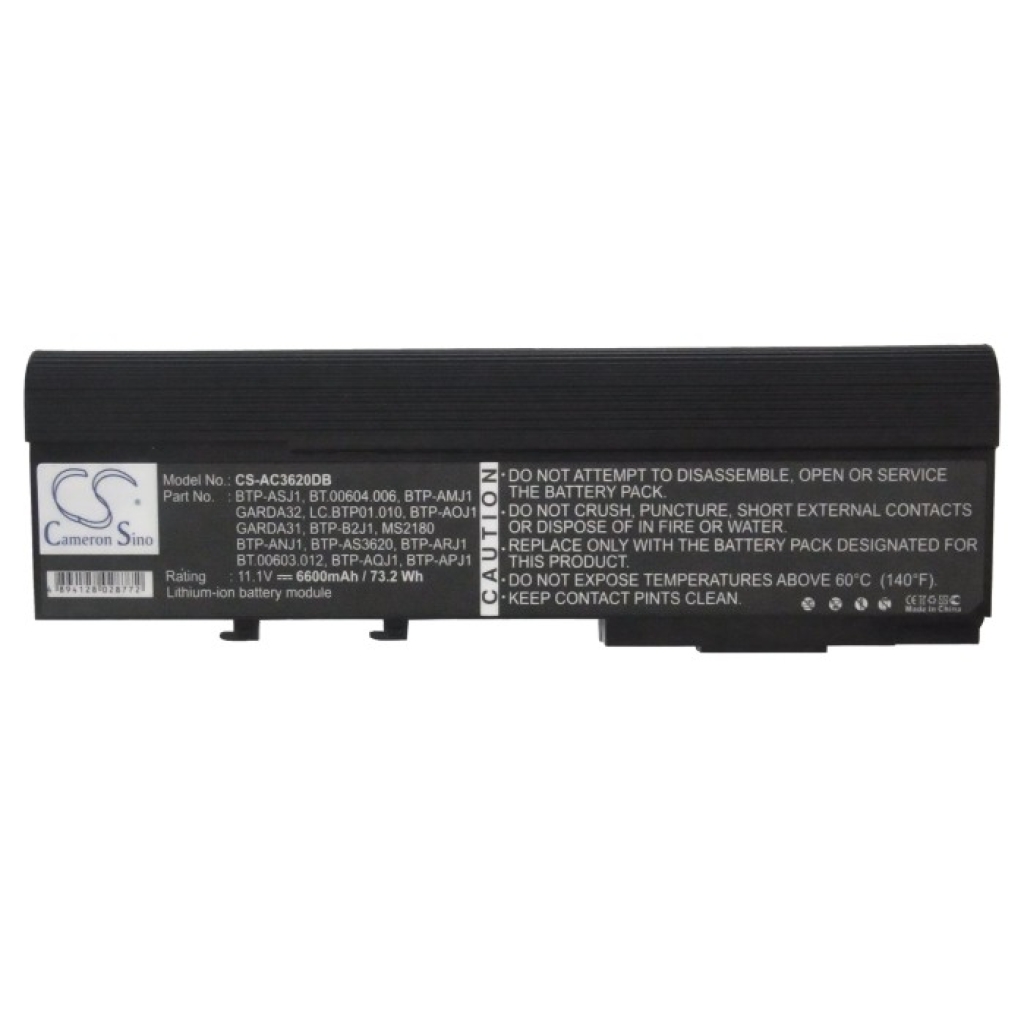 Notebook batterij Acer Aspire 2920-5A2G25Mi