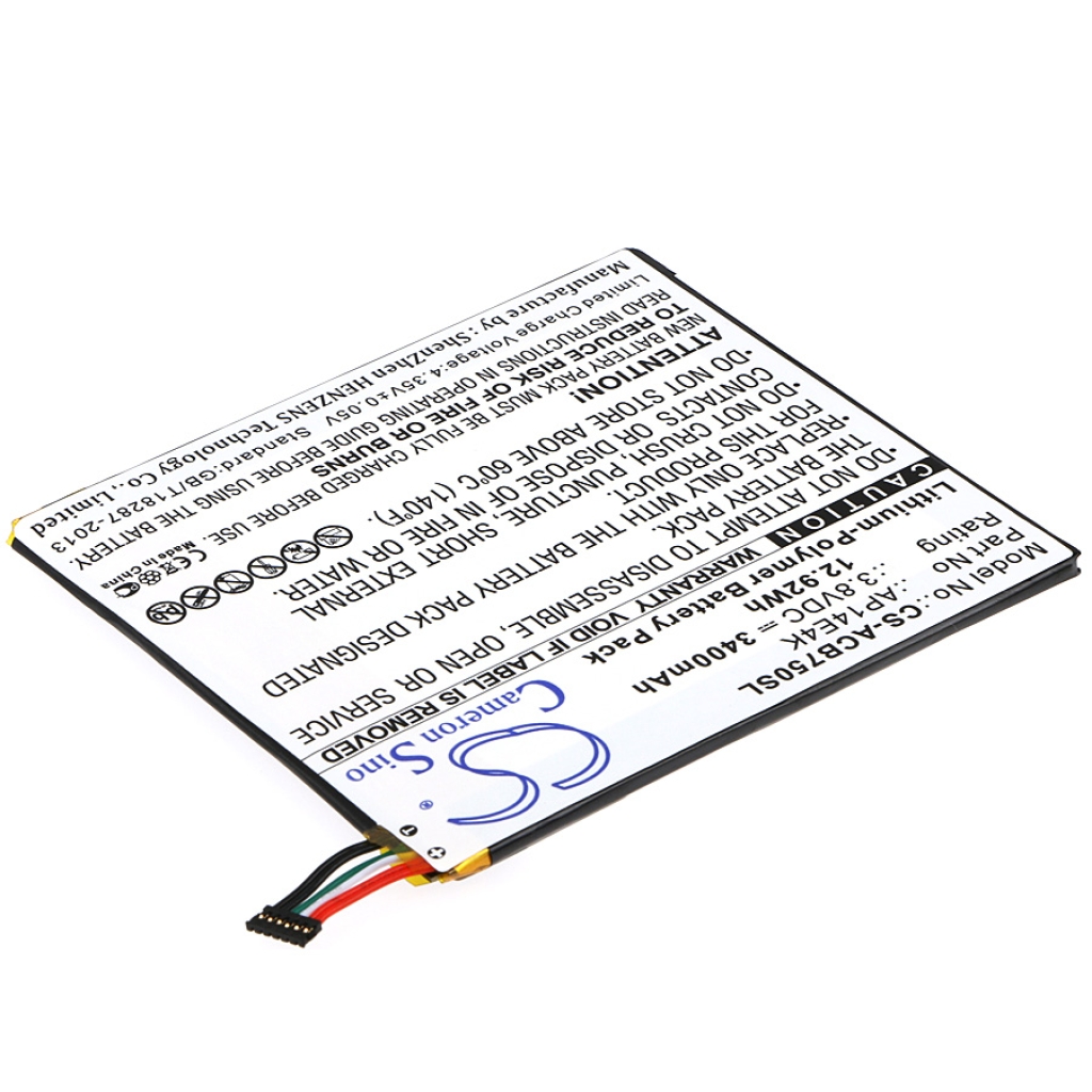 Batterij Vervangt KT00104001