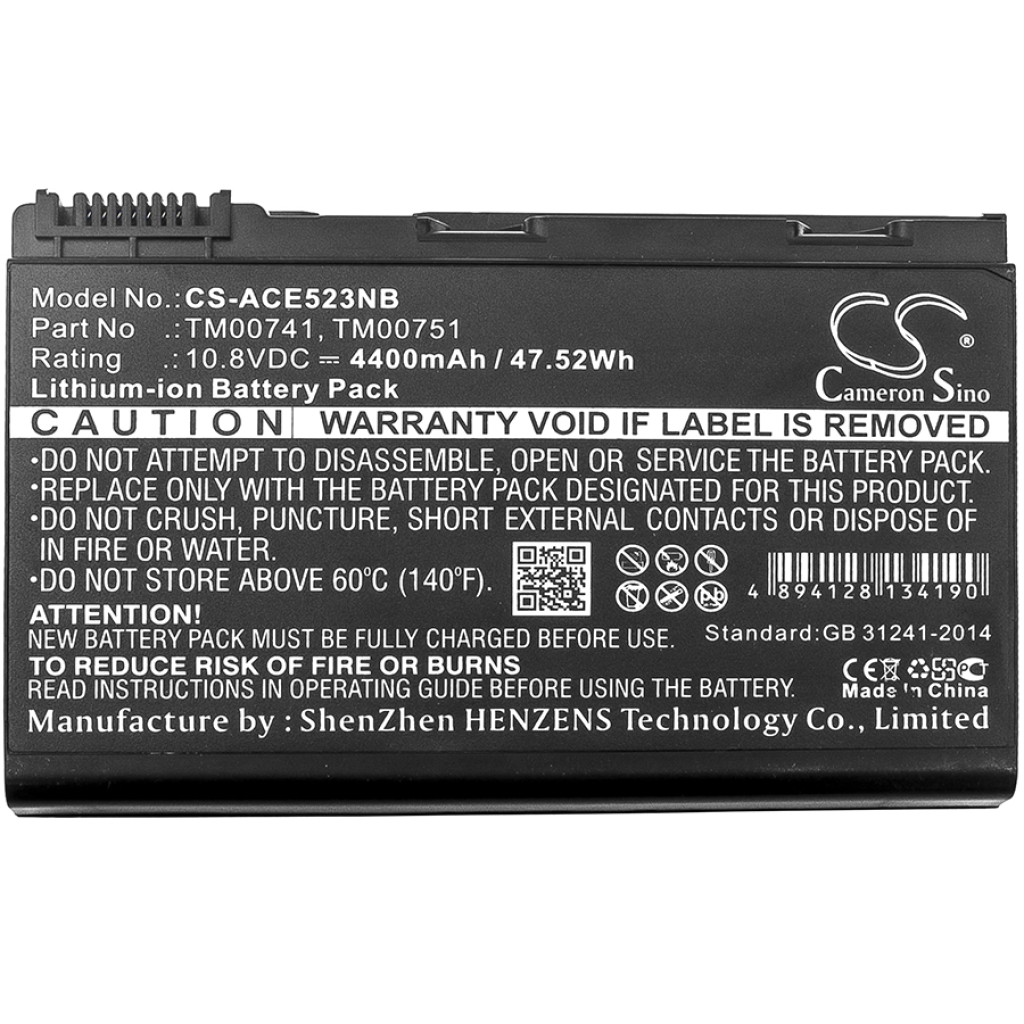 Notebook batterij Emachine CS-ACE523NB