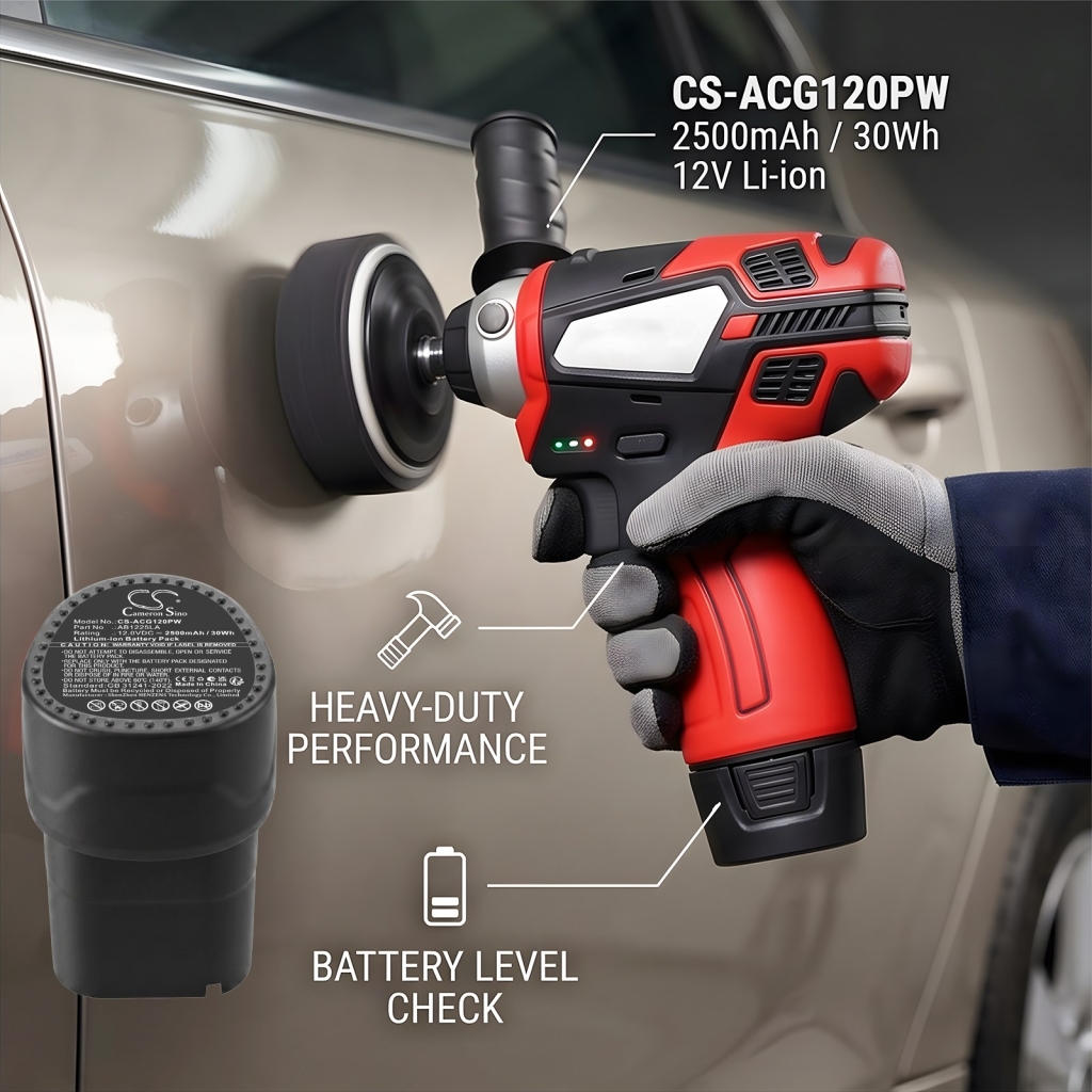 Batterij compatibel met Acdelco CS-ACG120PW