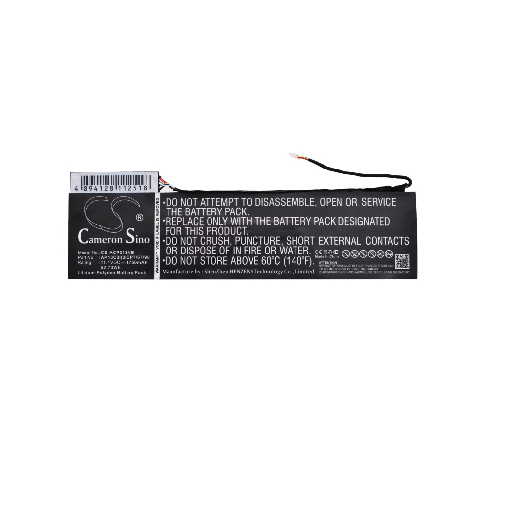 Batterij compatibel met Acer CS-ACP313NB