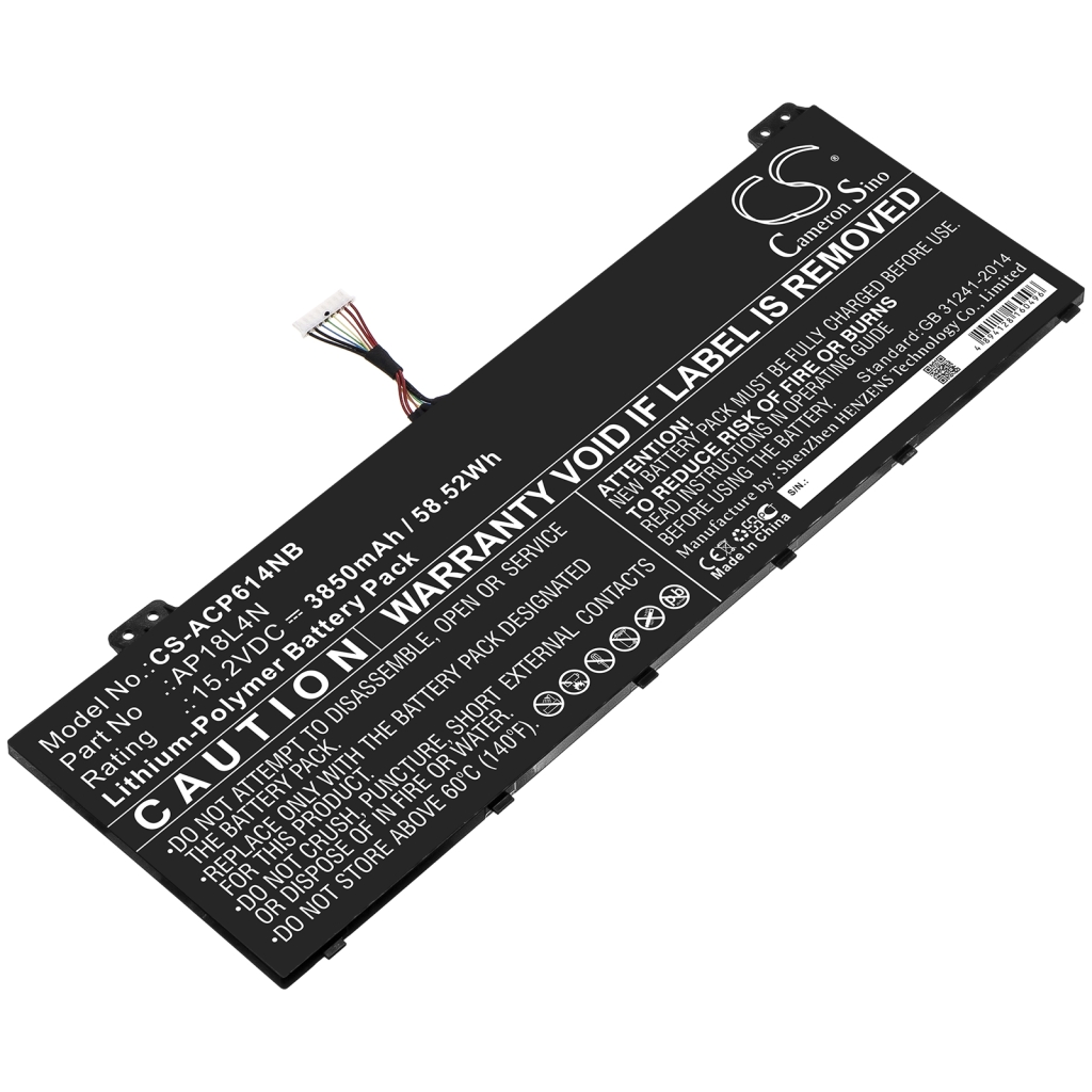 Batterij Vervangt AP18L4N