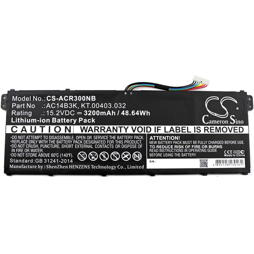 Batterij Vervangt KT.00403.032