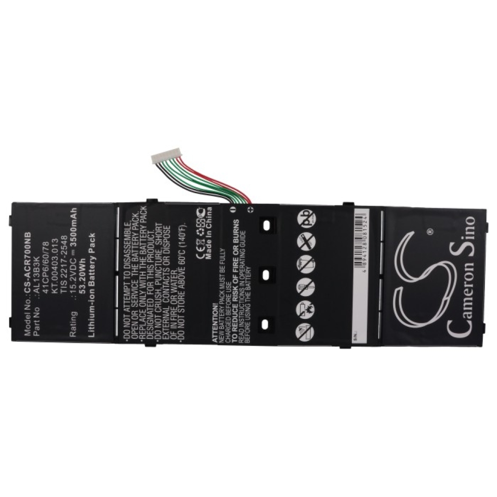 Batterij Vervangt AC13B8K