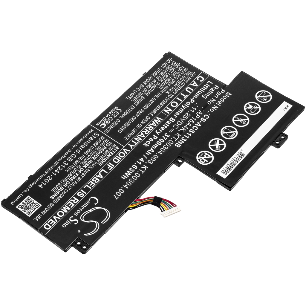 Batterij Vervangt AP16A4K