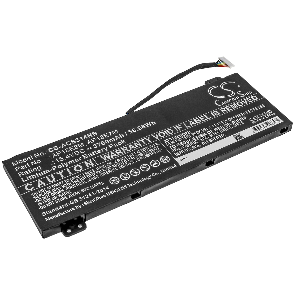 Batterij Vervangt KT00407009